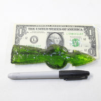 1 Glass Ornamental Tomahawk Head #1425  Ax Axe Hatchet