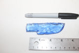 3 Small Glass Ornamental Knife Blades   #404     Ornamental replica primitive tool...